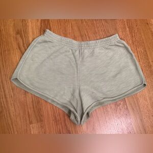 SALE - Madewell Sage Green Terry Shorts, size Medium